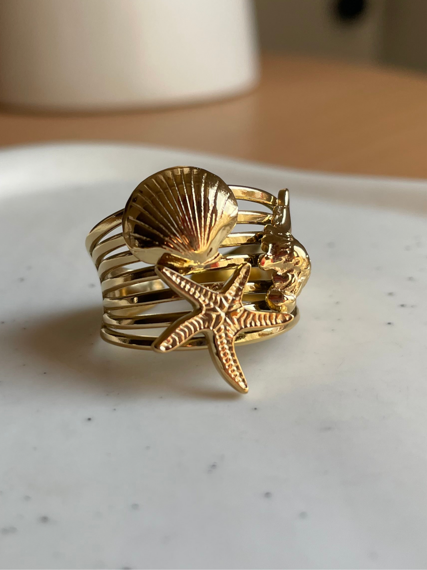 Luna Marina Ring