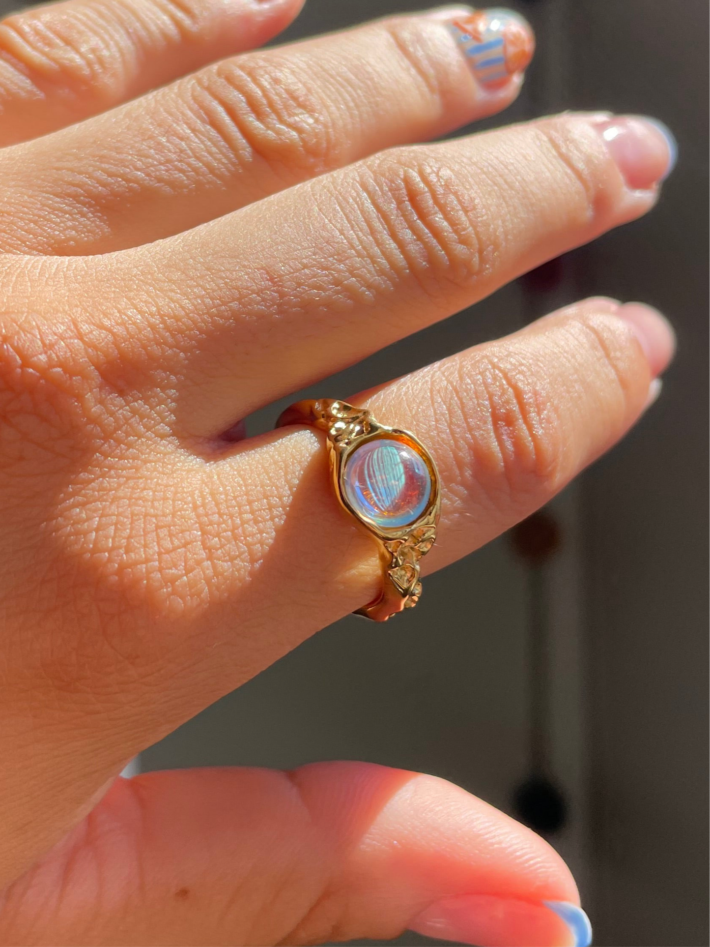 Frozen Opal Ring