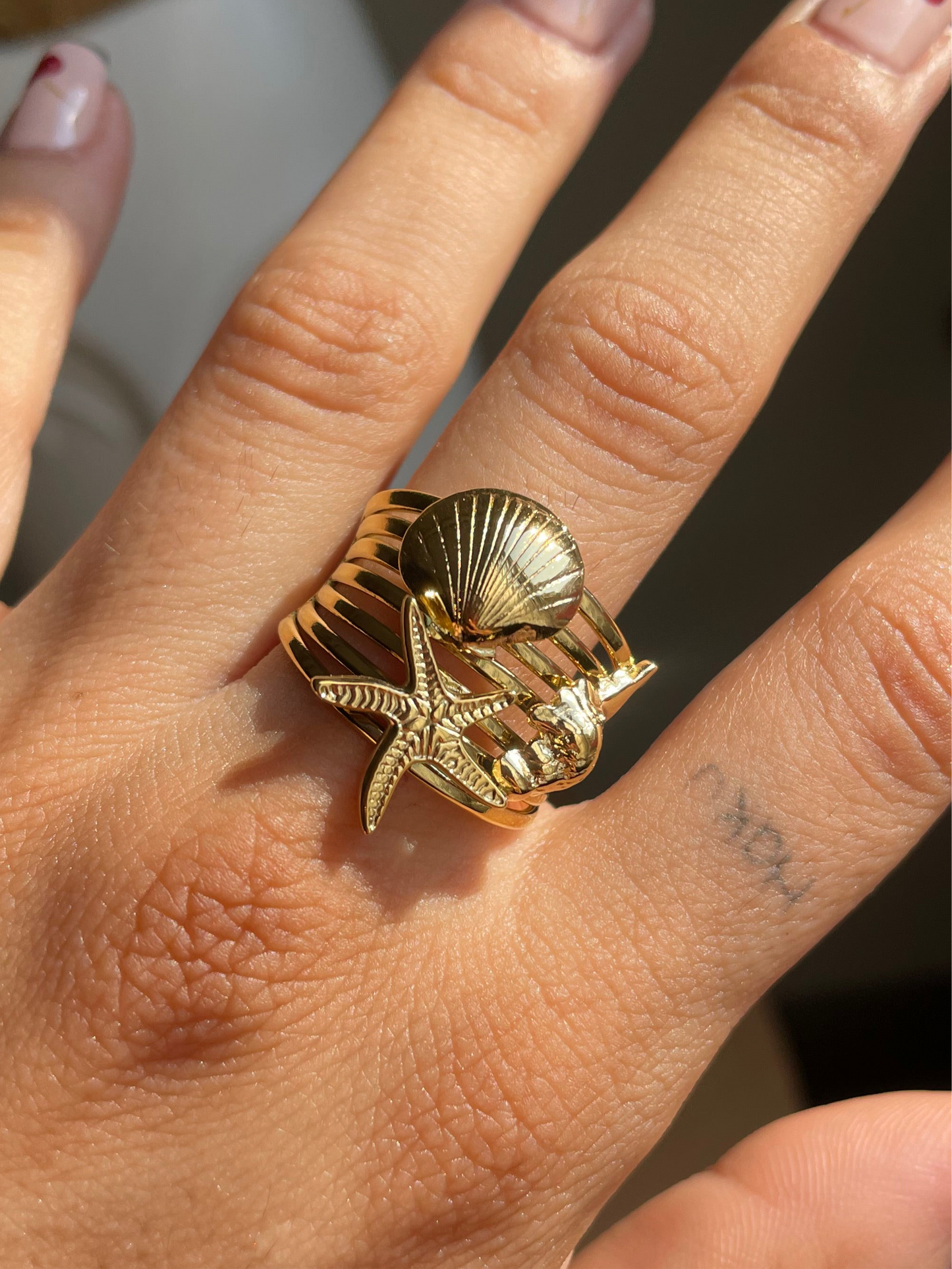 Luna Marina Ring