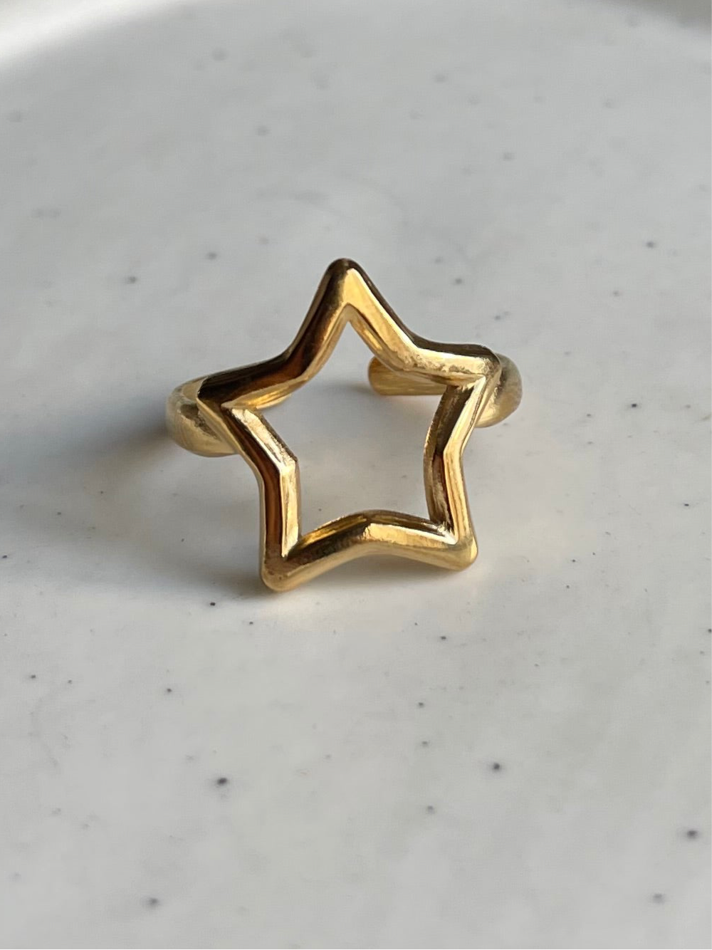 Open Star Ring