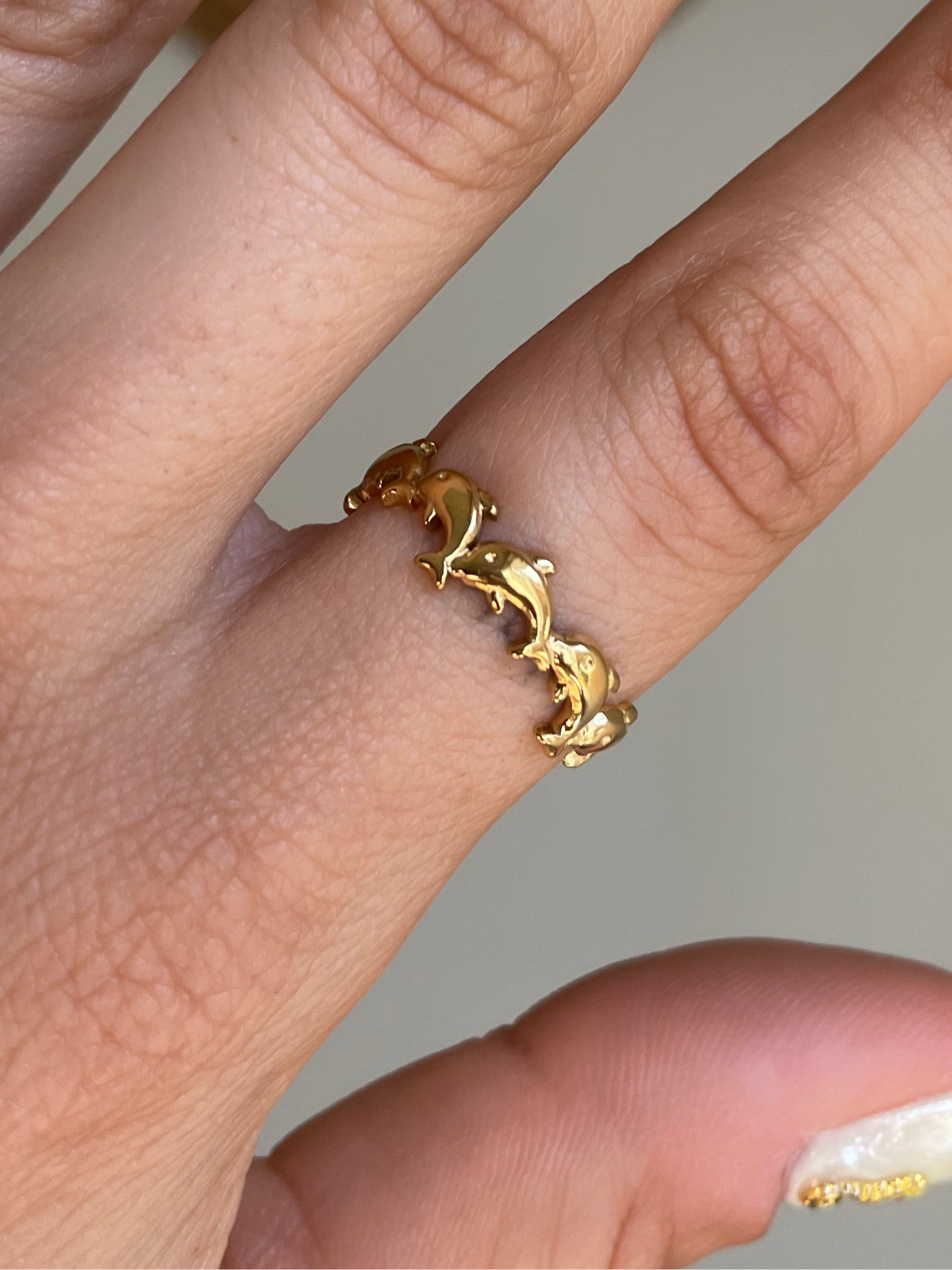 Dolphin Dance Ring