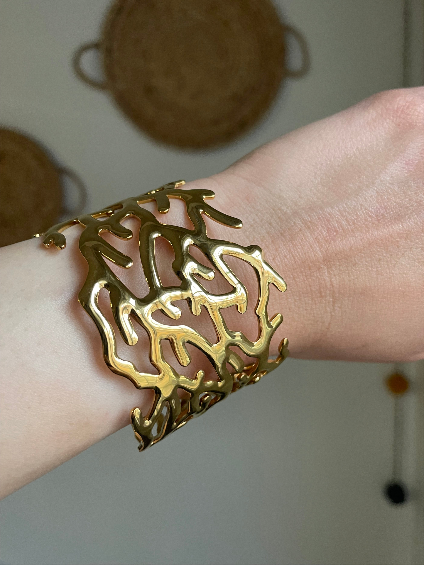 Coralia Bangle Bracelet