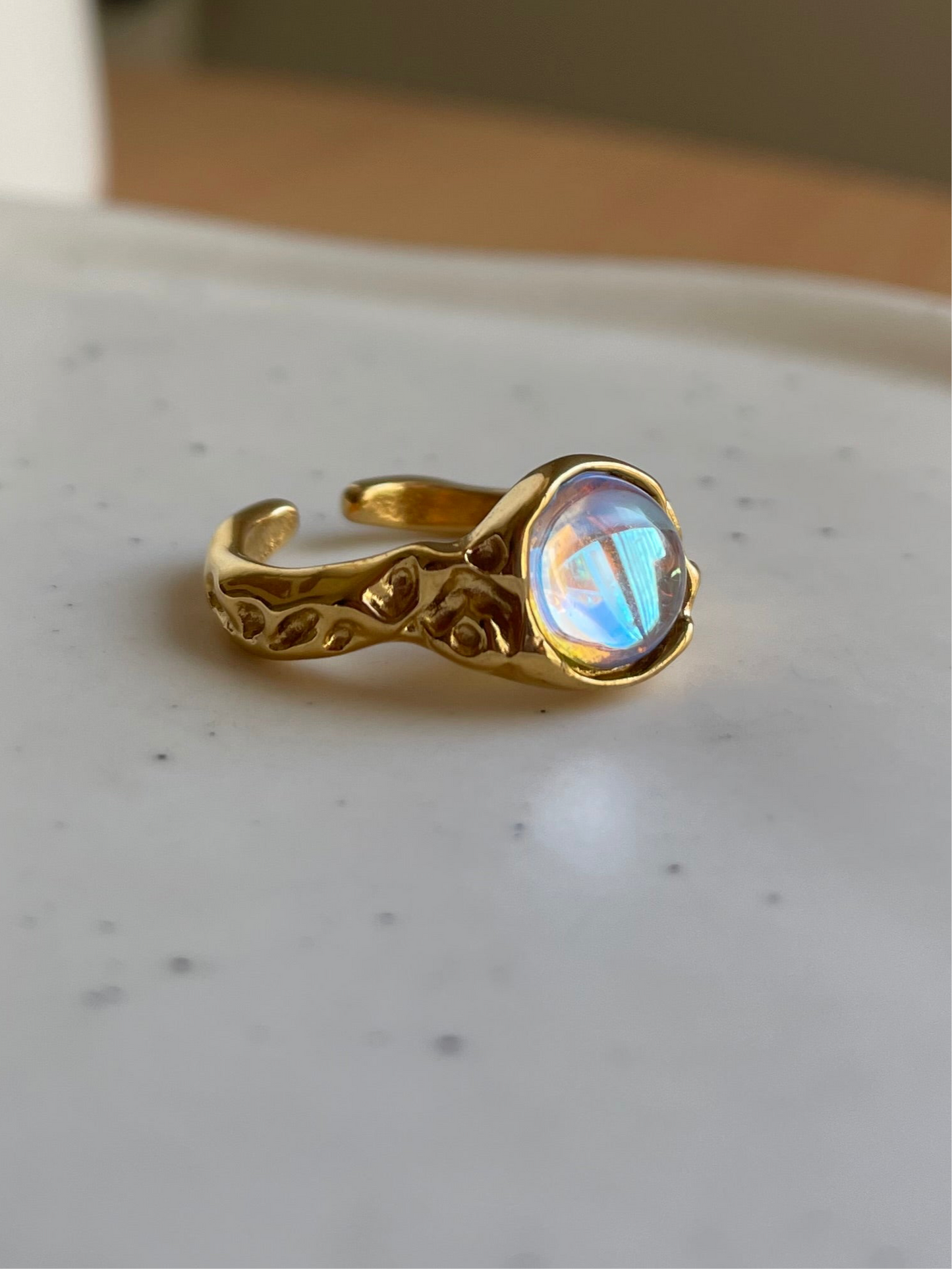 Frozen Opal Ring