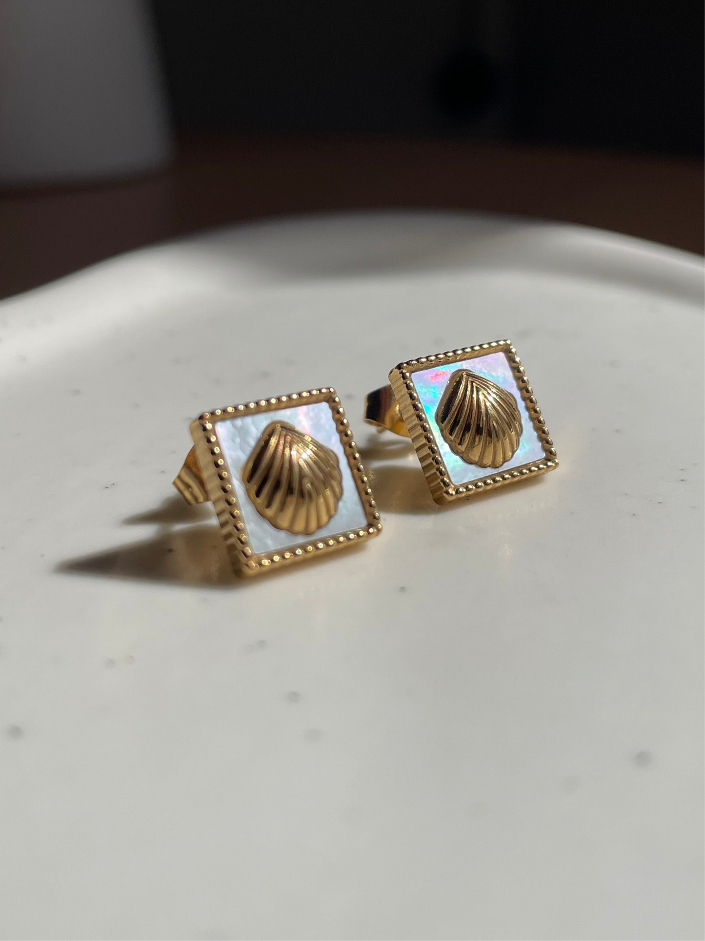 Ariel Seashell Earrings