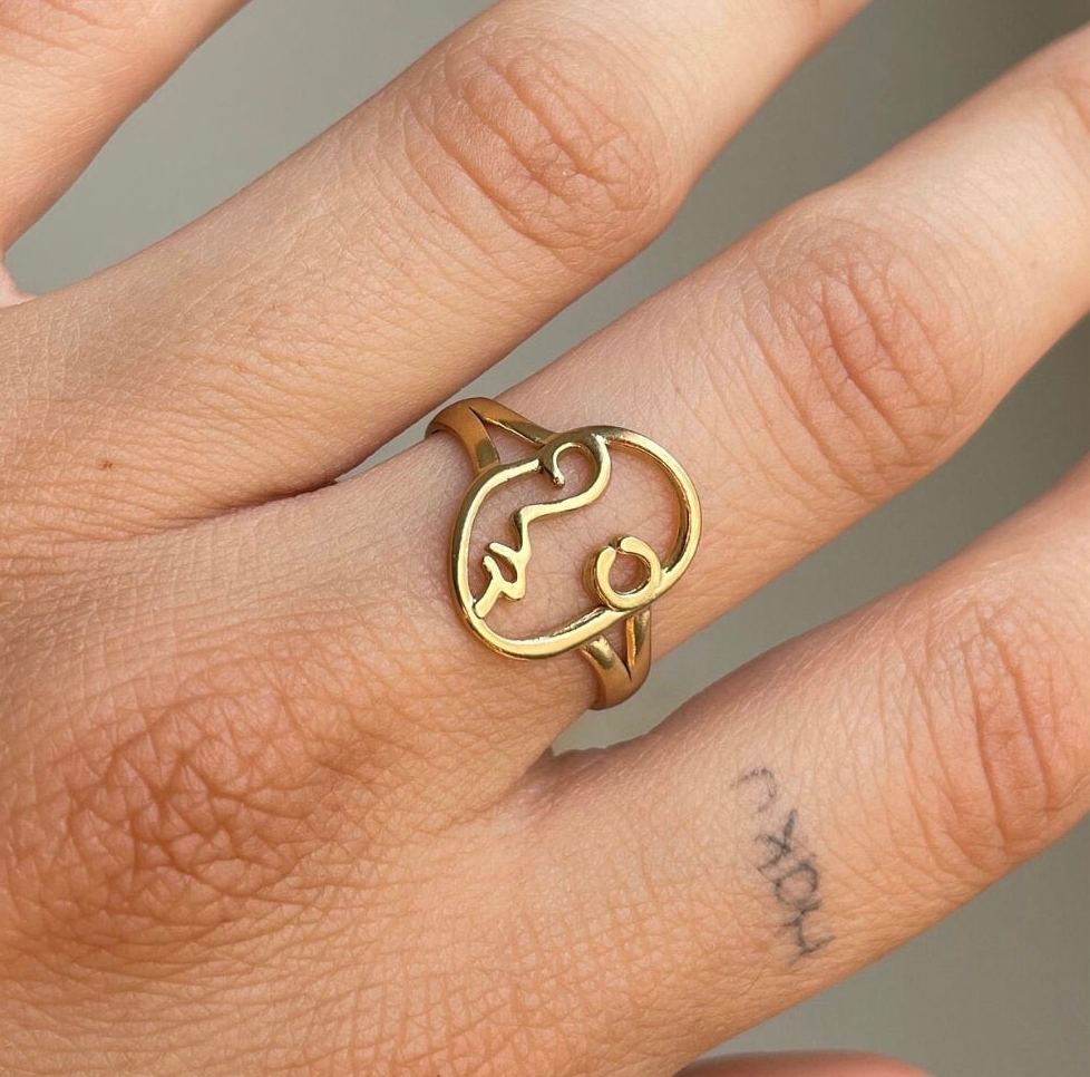 Muse in Lines Ring