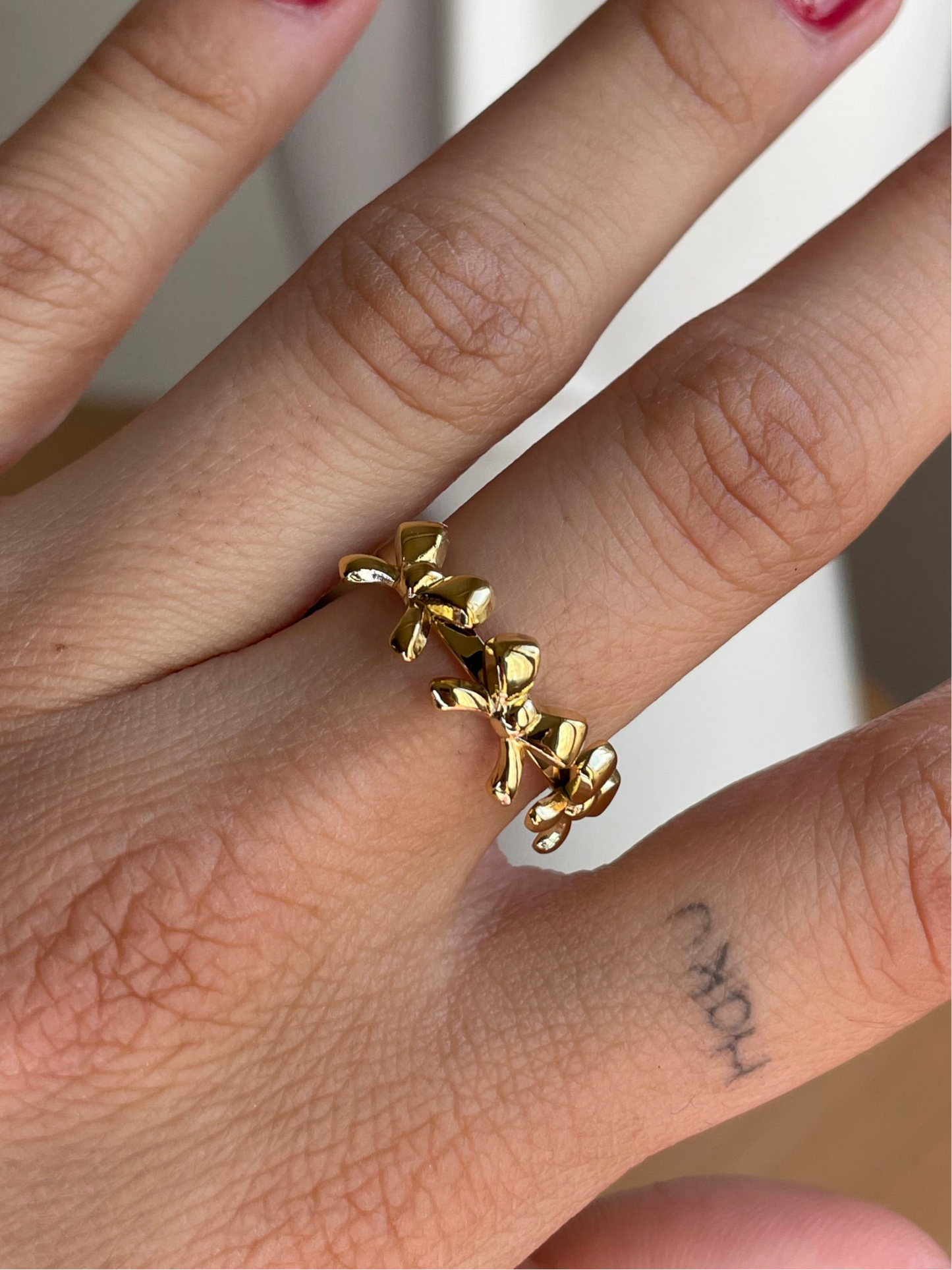 Triple Bow Ring