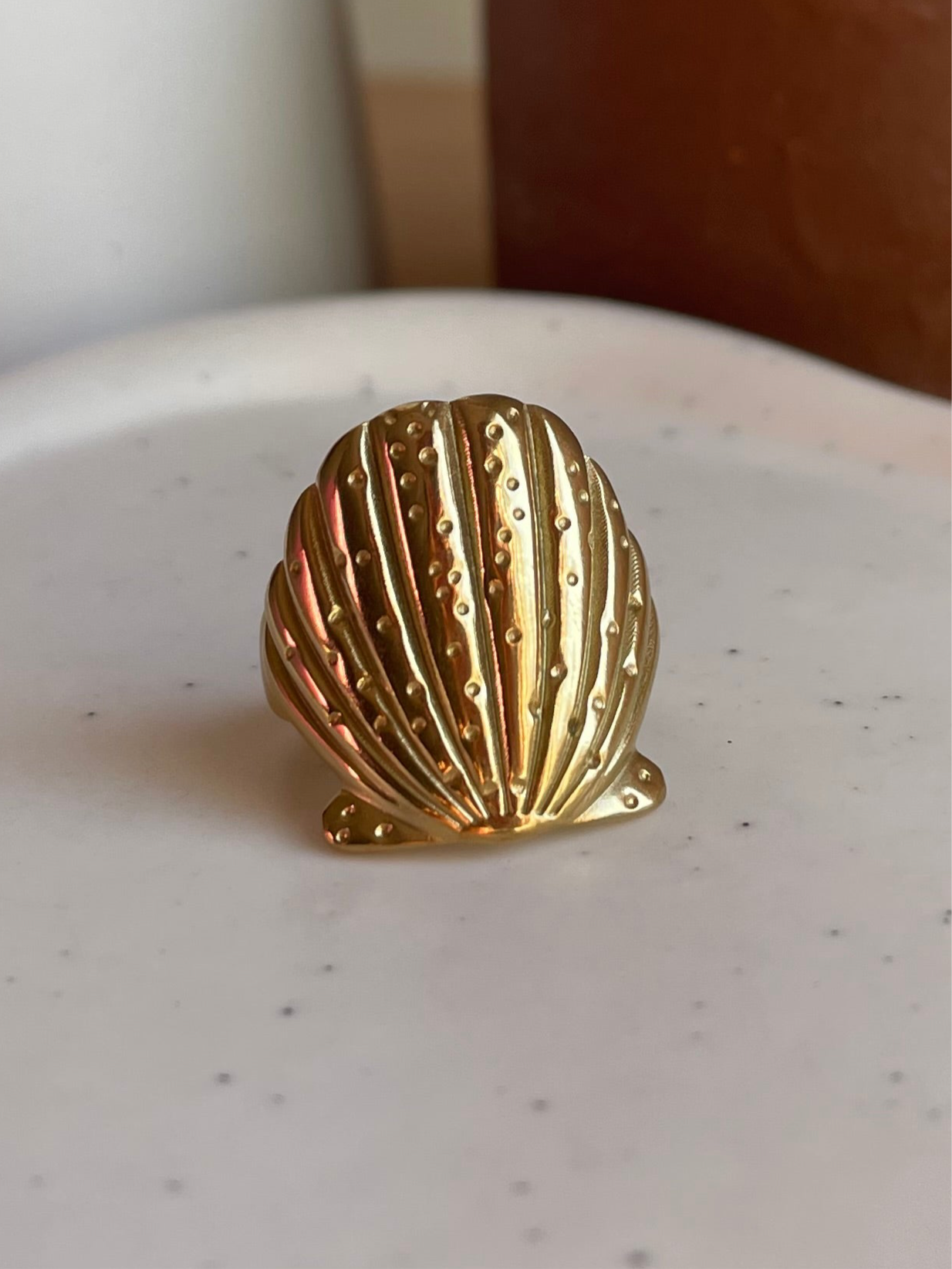 Chunky Shell Ring