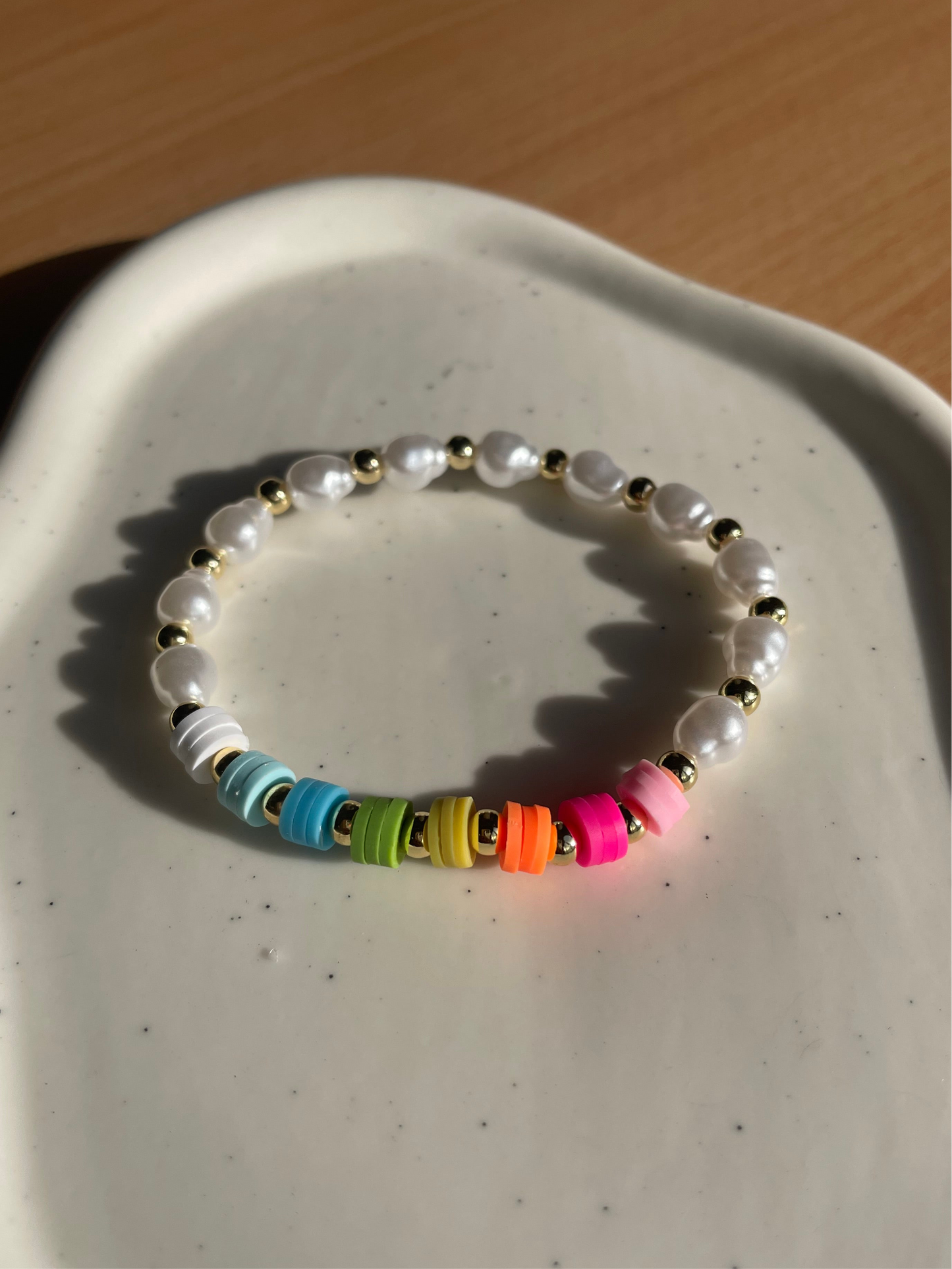 Heishi Halo Bracelet