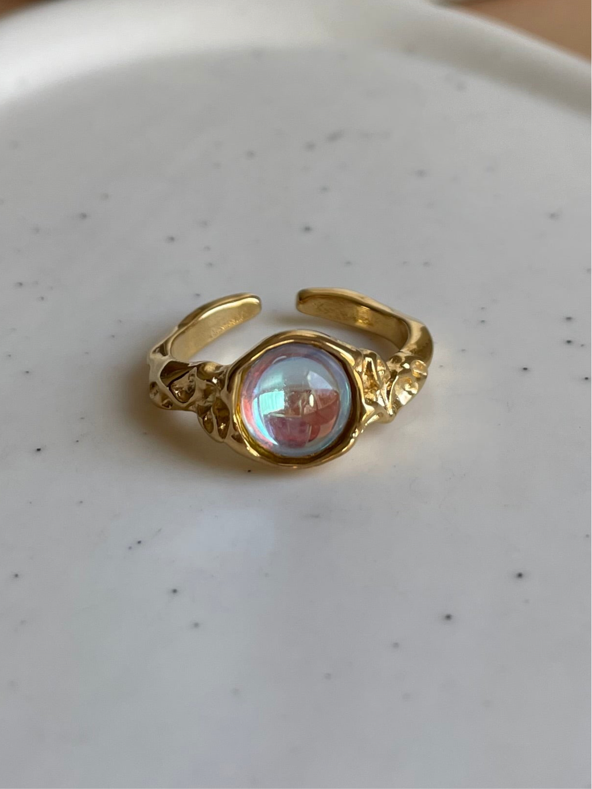 Frozen Opal Ring