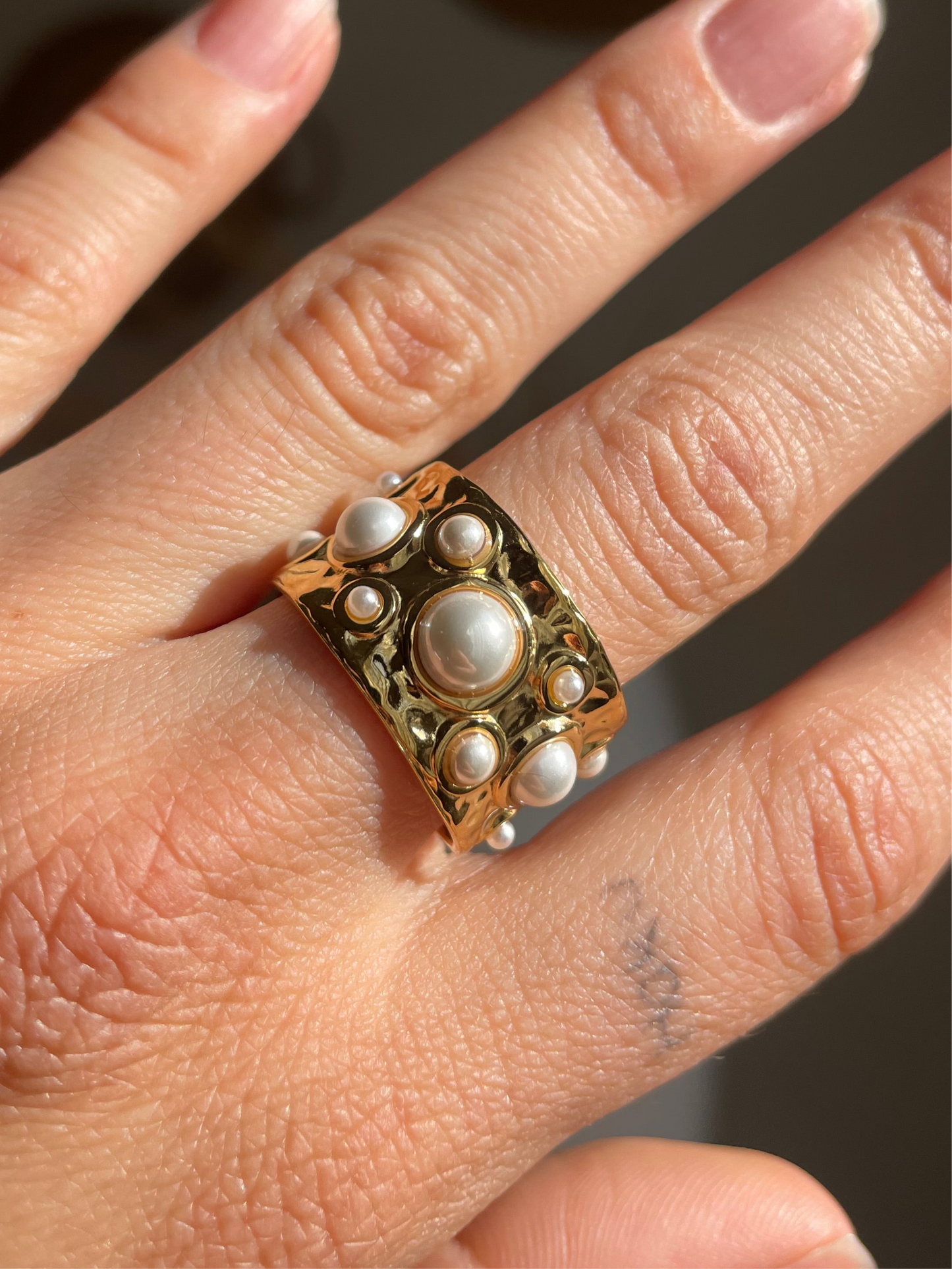 Pearl Whisper Ring