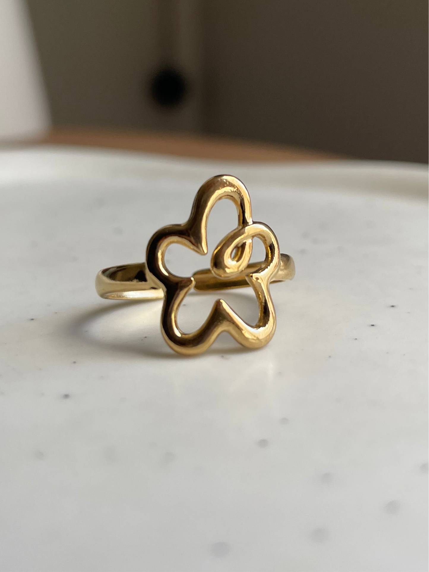 Cartoon Flower Ring