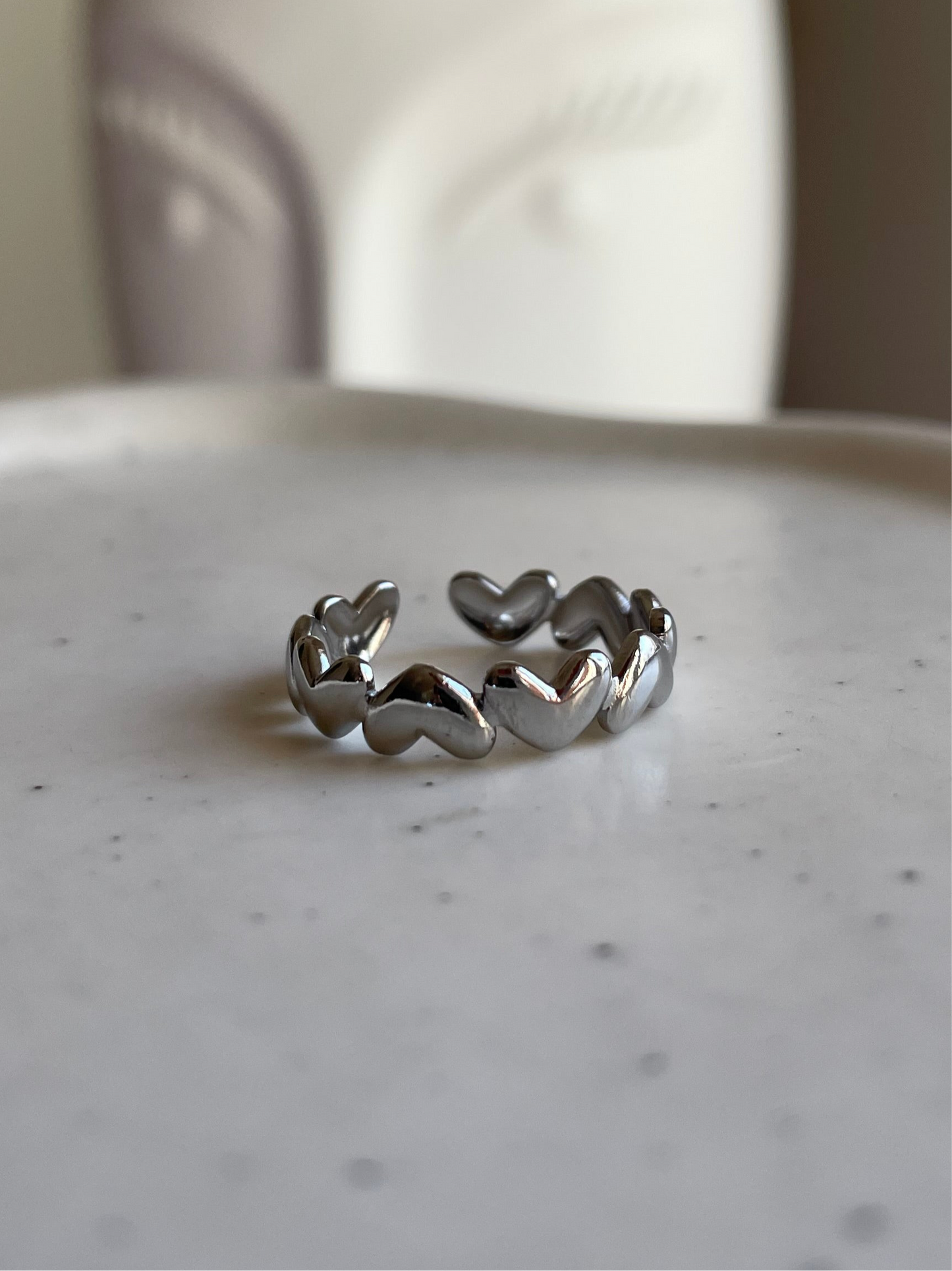 Tiny Hearts Ring