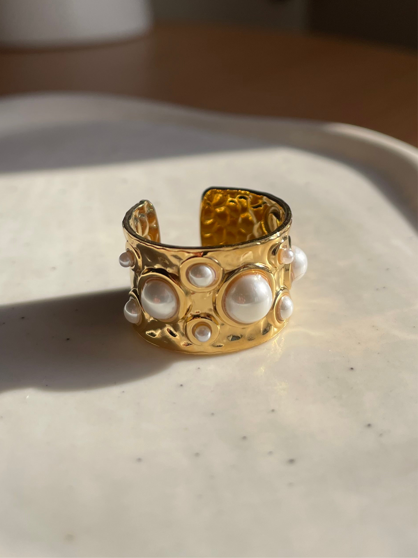 Pearl Whisper Ring