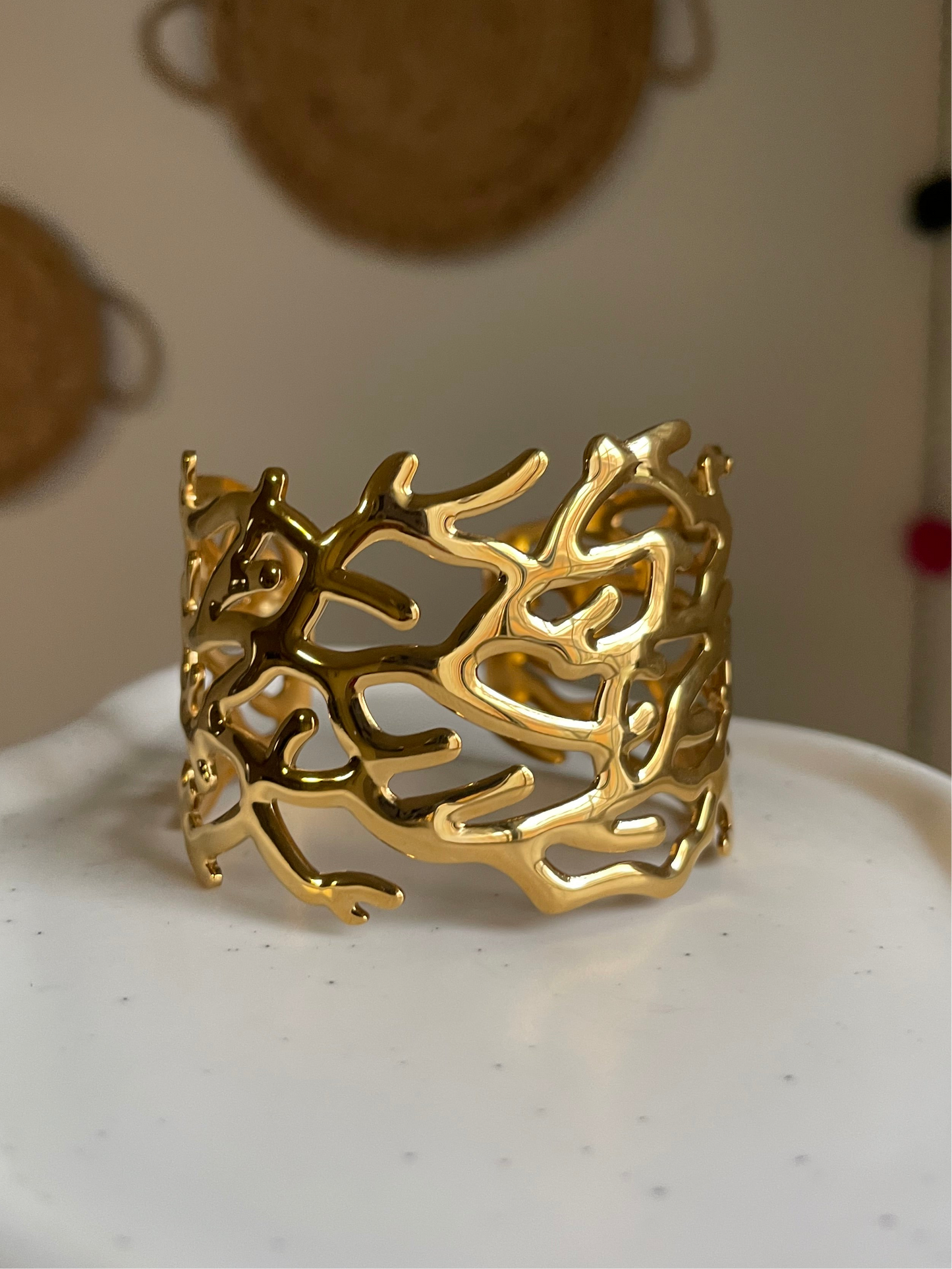 Coralia Bangle Bracelet