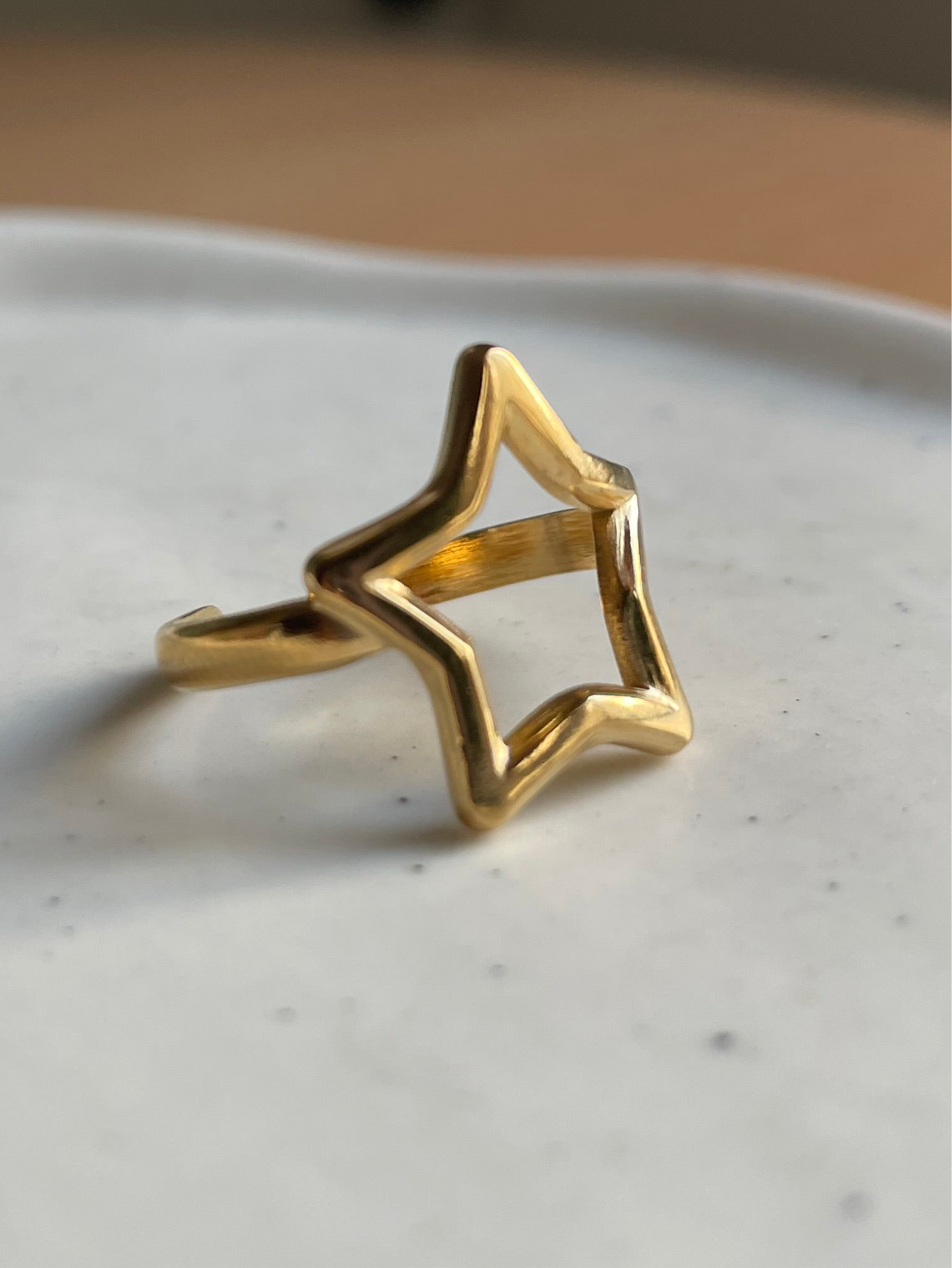 Open Star Ring