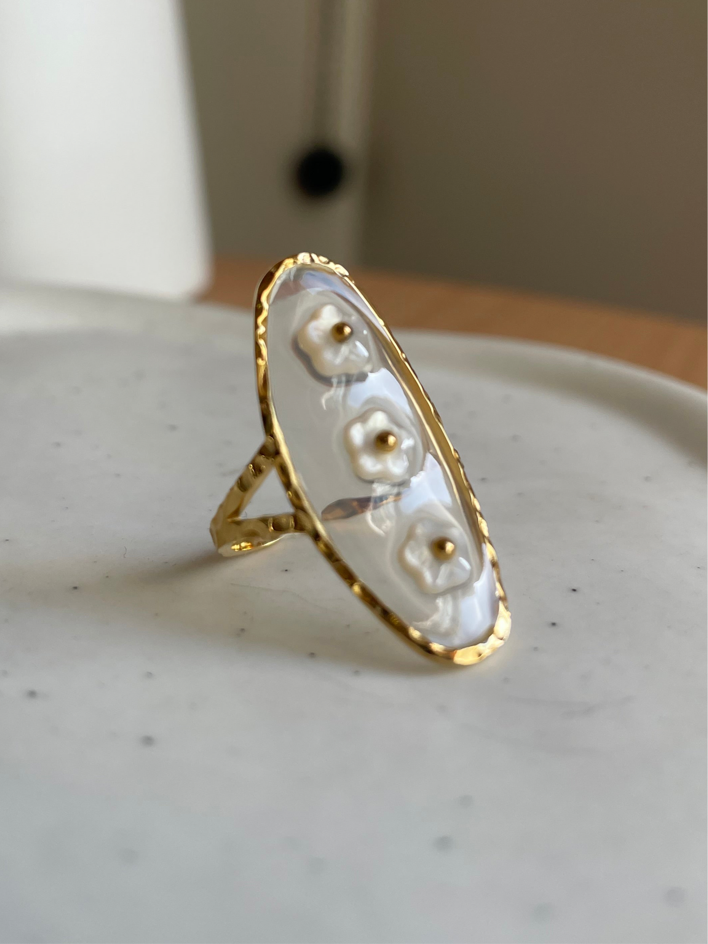 Blush Bloom Ring