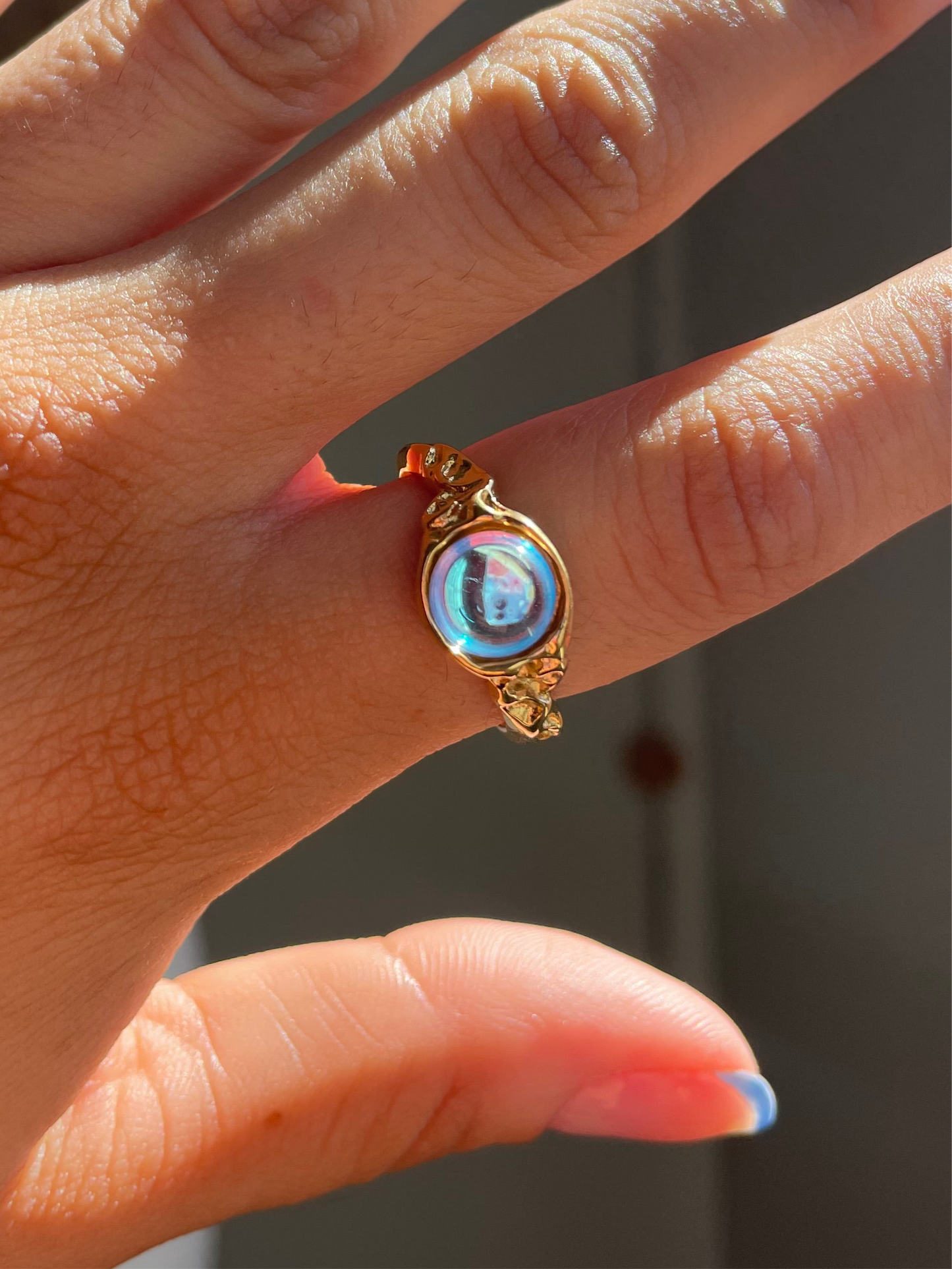 Frozen Opal Ring