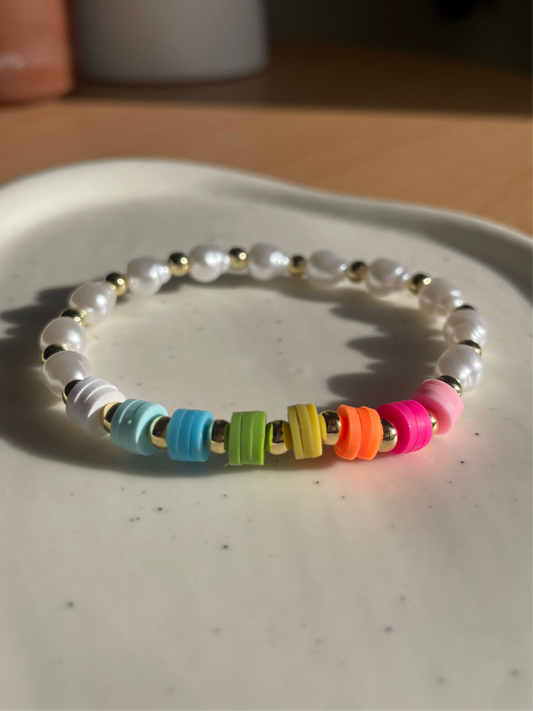 Heishi Halo Bracelet