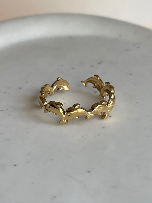 Dolphin Dance Ring