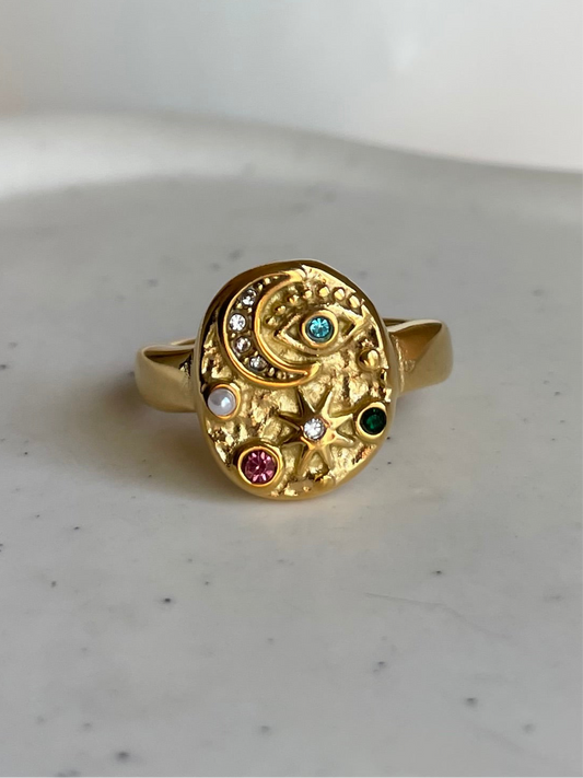 Stardust Bloom Ring