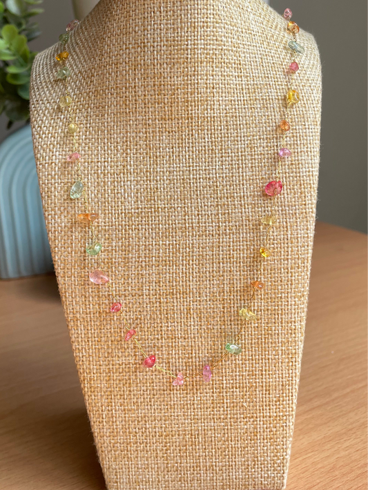 Beach Crystals Necklace