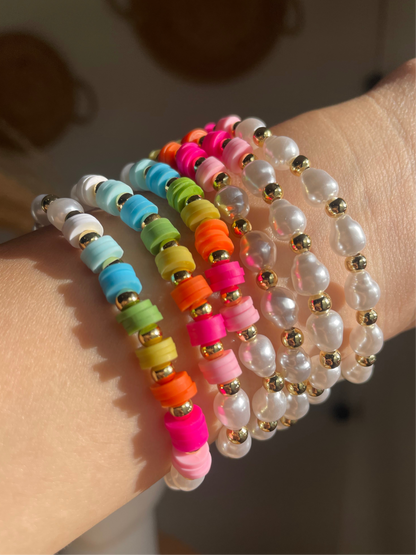 Heishi Halo Bracelet