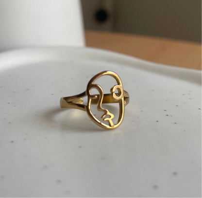 Muse in Lines Ring