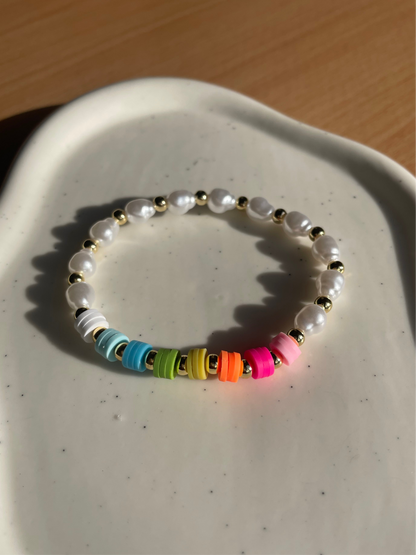 Heishi Halo Bracelet