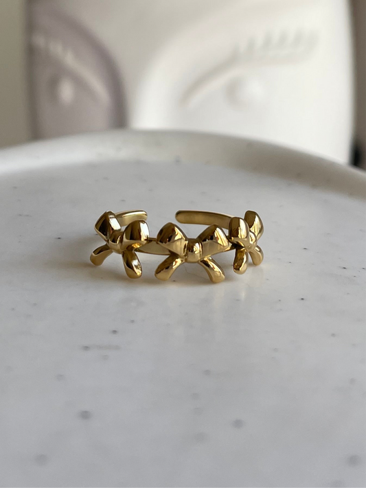 Triple Bow Ring