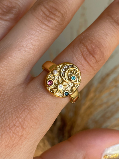 Stardust Bloom Ring