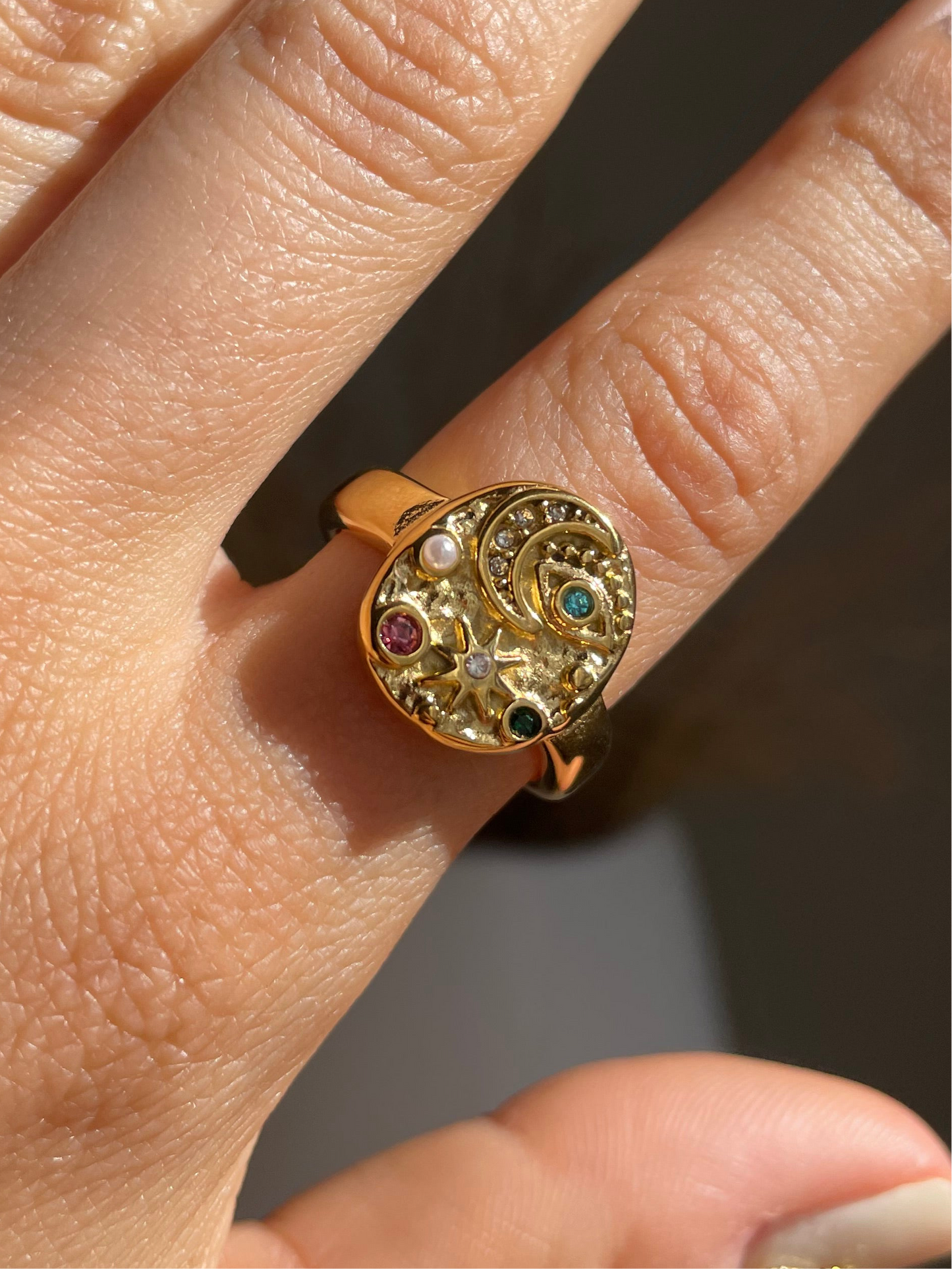Stardust Bloom Ring