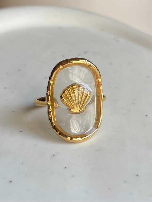 Shell Muse Ring