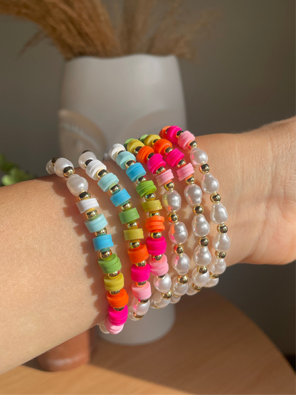 Heishi Halo Bracelet