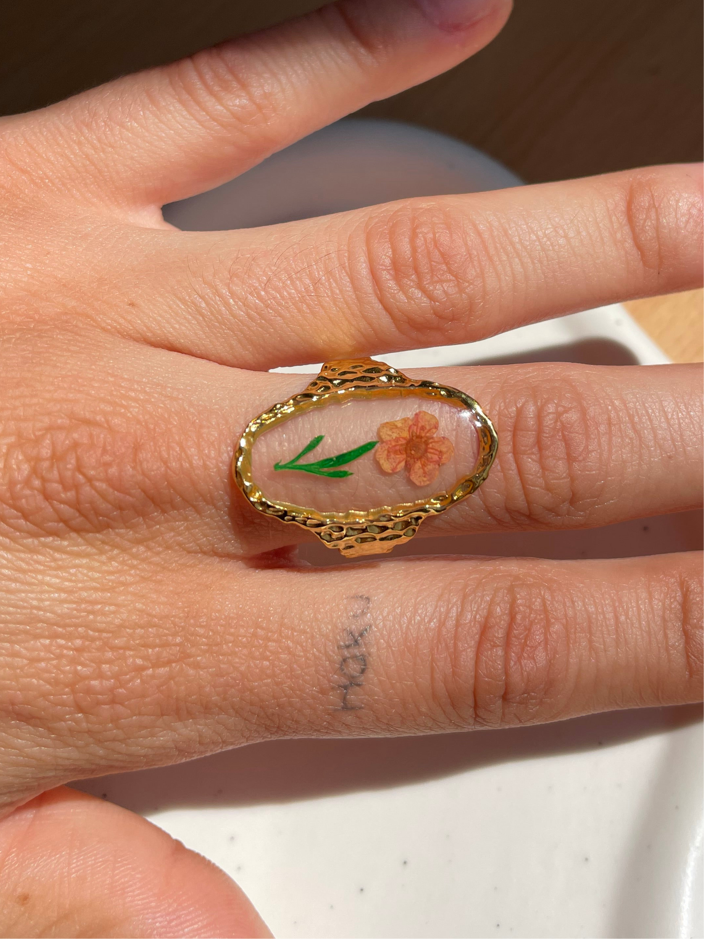 Petal Whisper Ring