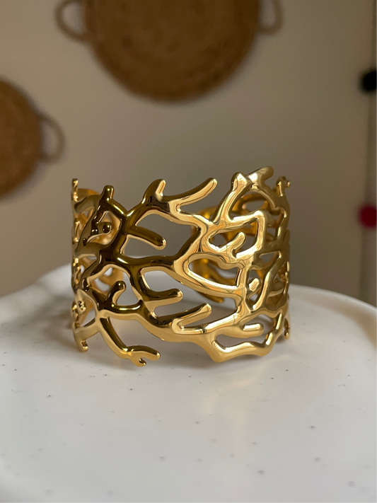 Coralia Bangle Bracelet