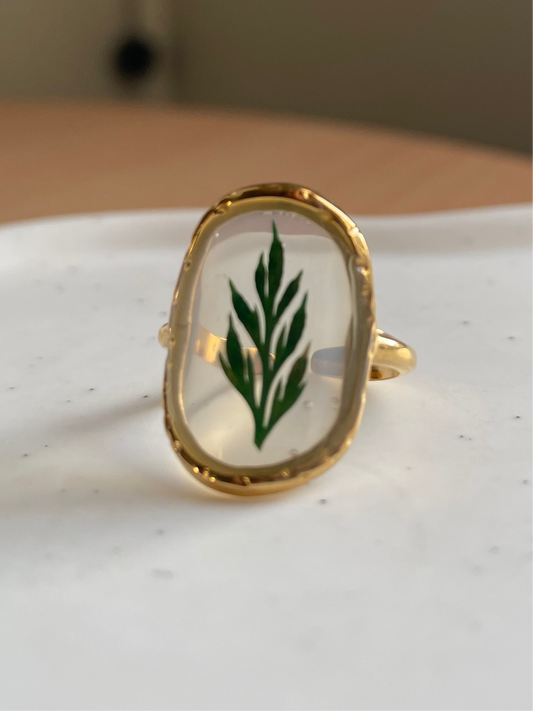 Mist & Moss Ring
